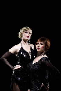Kirstin Kluver and Melanie Walters in Chicago at Omaha Community Playhouse